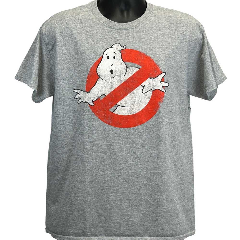 Mad Engine Ghostbusters Logo T Shirt Large Movie … - image 2