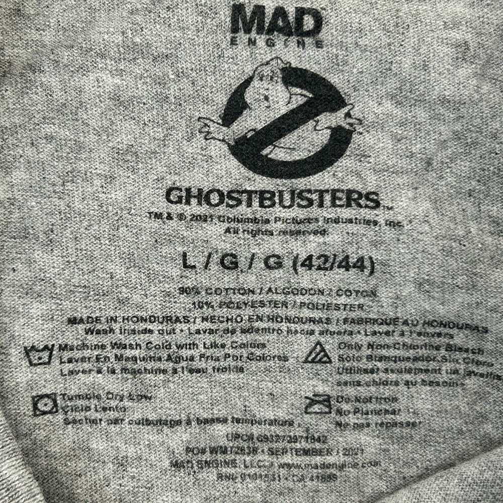 Mad Engine Ghostbusters Logo T Shirt Large Movie … - image 7