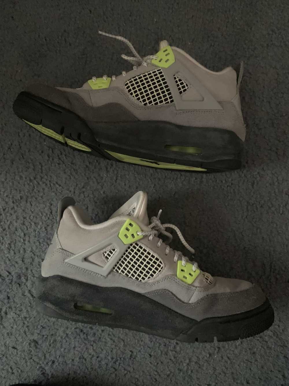 Jordan Brand Air Jordan 4 Retro SE GS Neon - image 5