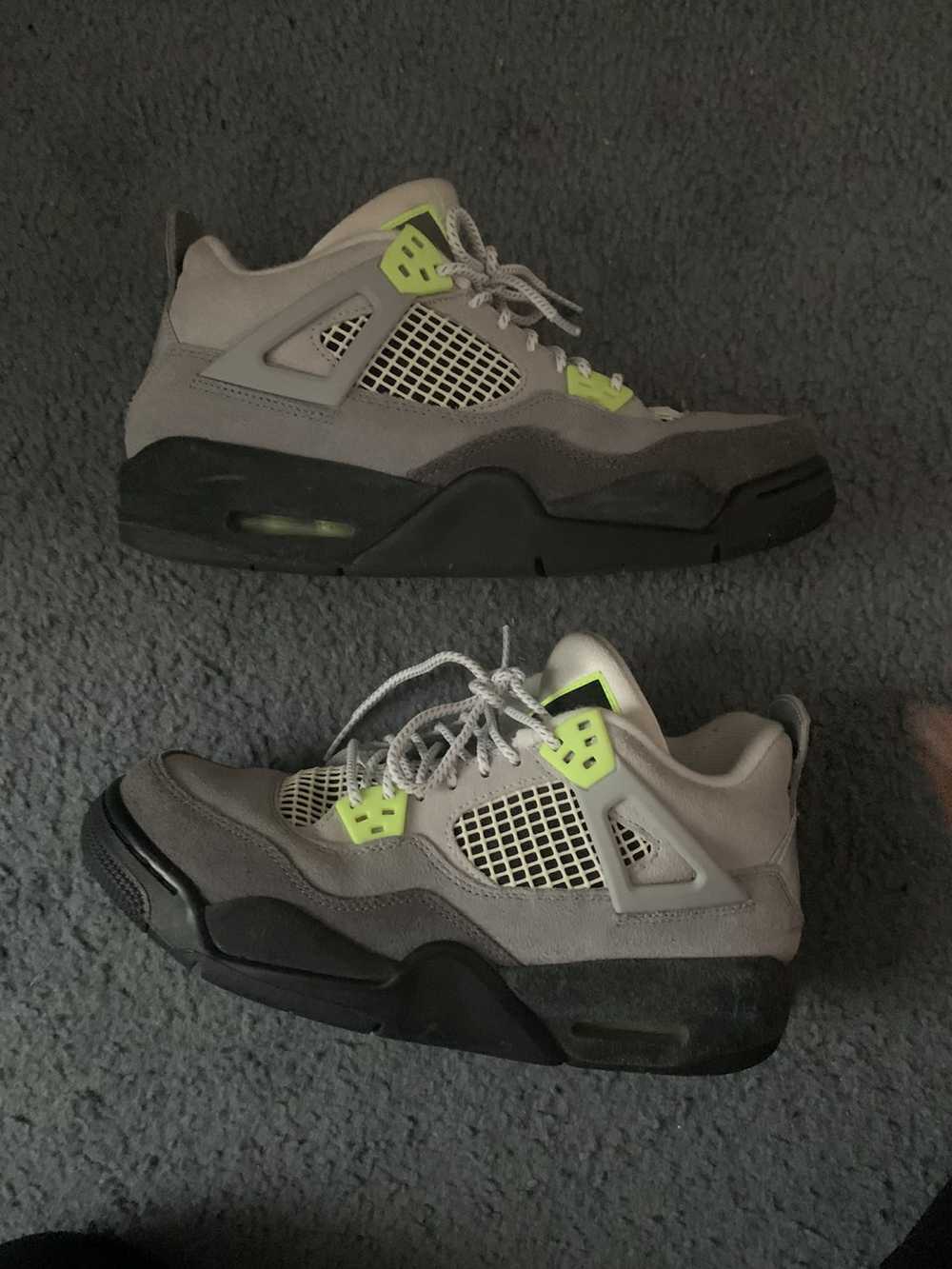 Jordan Brand Air Jordan 4 Retro SE GS Neon - image 6