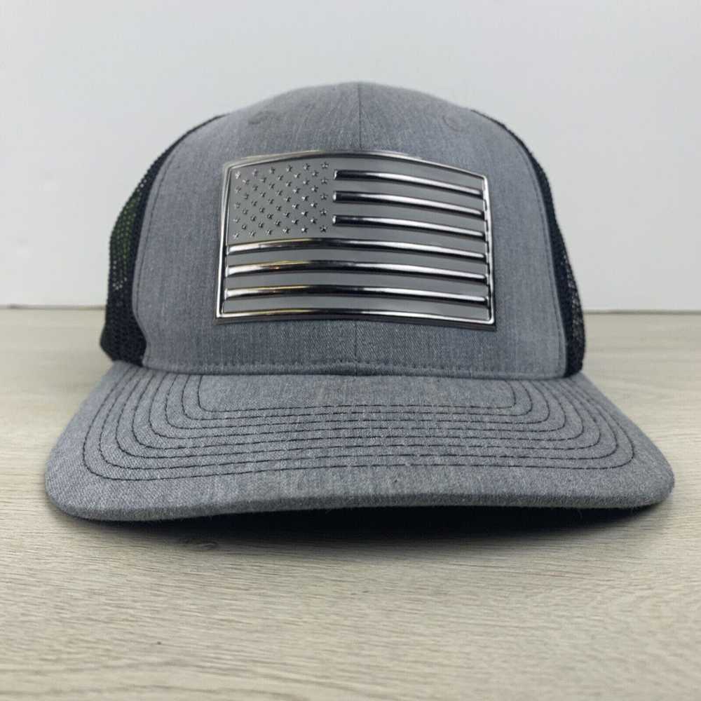 Other USA Flag Hat Gray Snapback Hat Adult OSFA A… - image 2