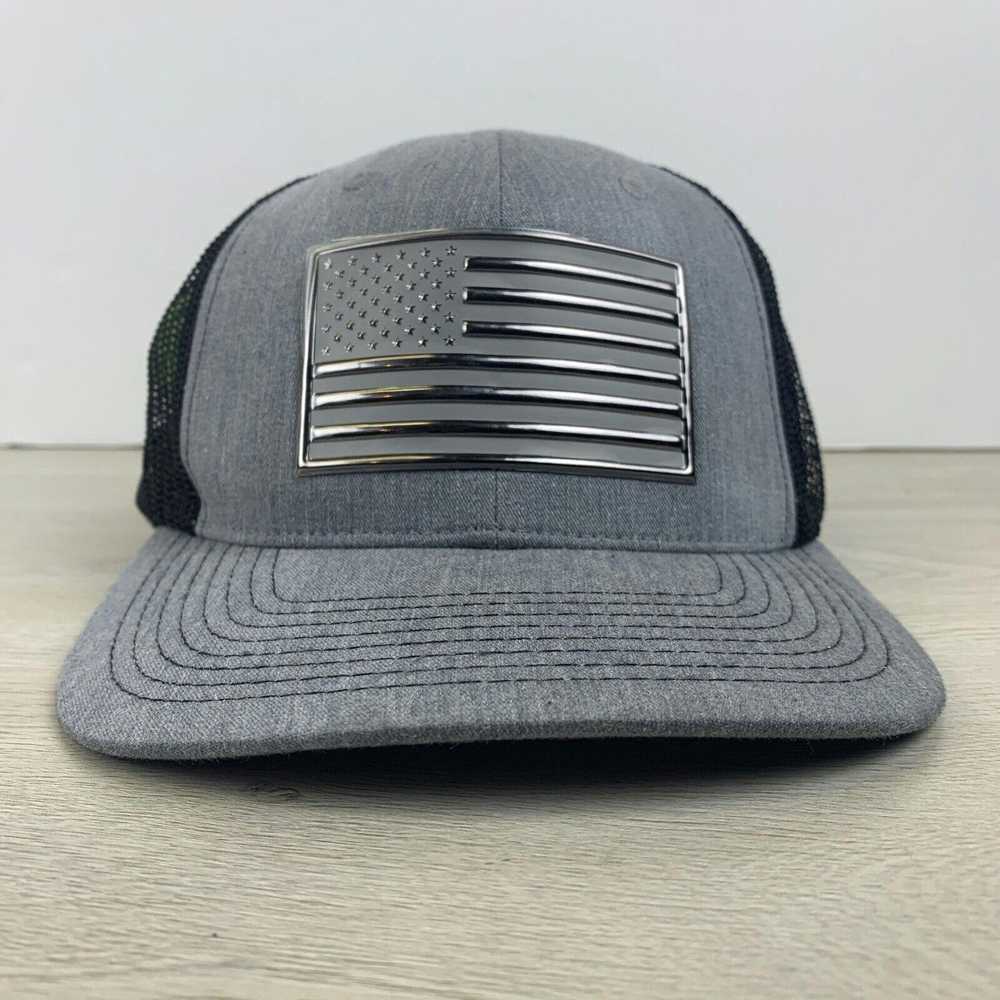 Other USA Flag Hat Gray Snapback Hat Adult OSFA A… - image 3