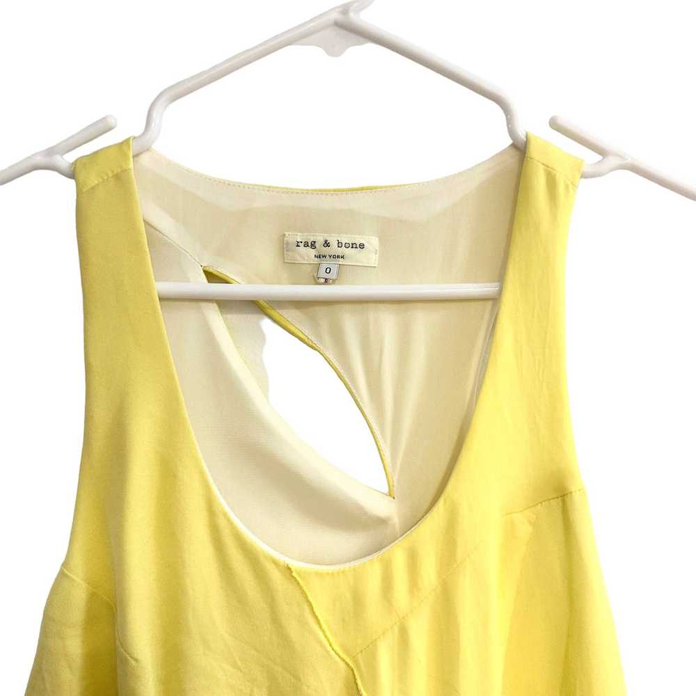 Rag & Bone Rag & Bone Airi Midi Dress Yellow - image 3