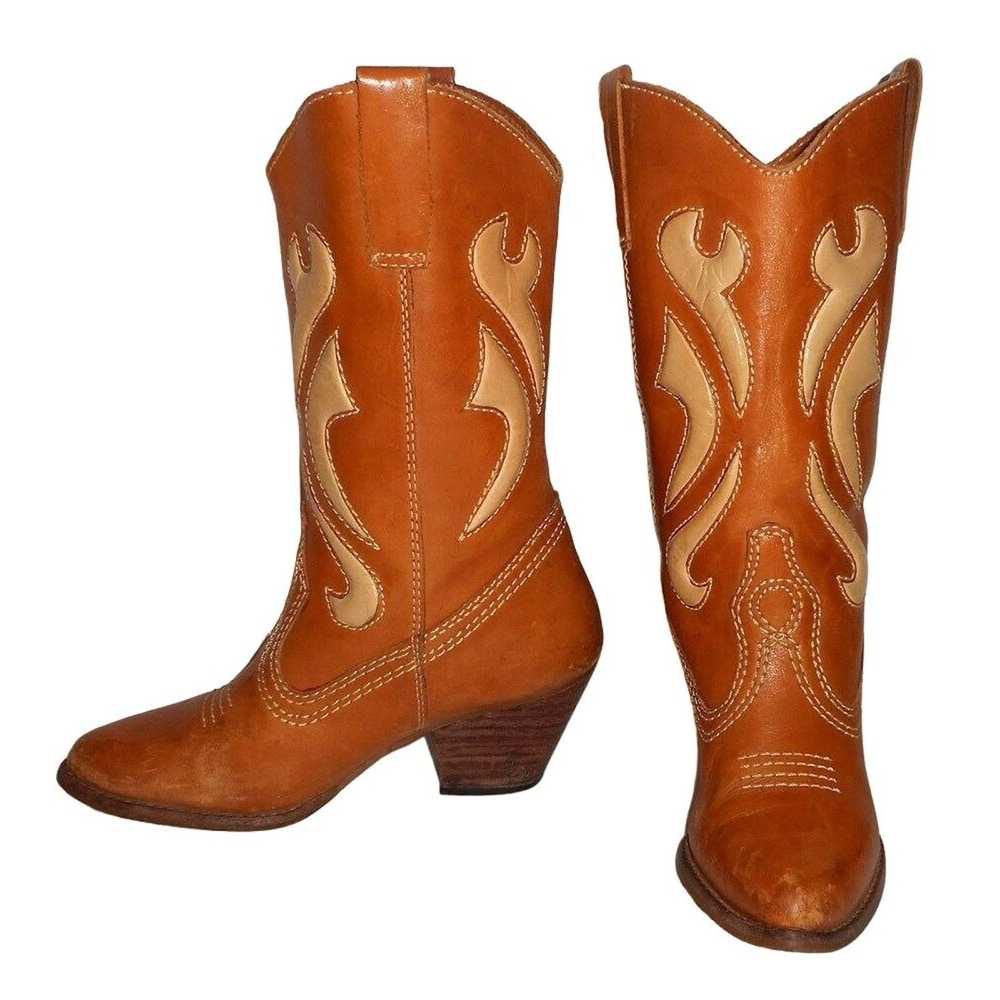 Vintage Vintage Cowgirl Boots Western Fashion Lad… - image 1