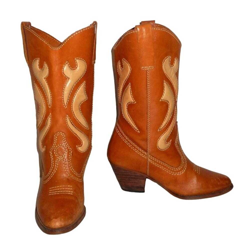 Vintage Vintage Cowgirl Boots Western Fashion Lad… - image 3