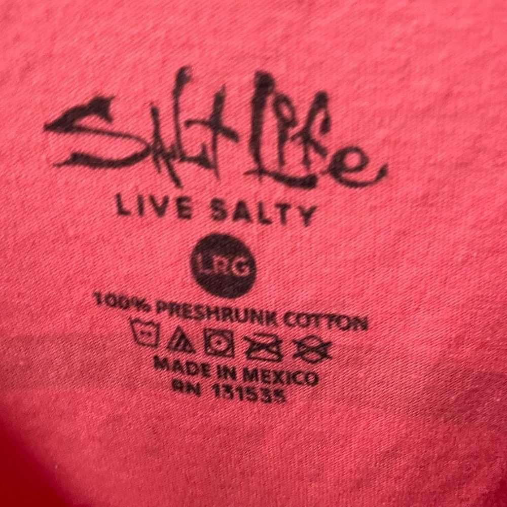 Other Salt Life Cotton Long Sleeve Coral Logo Tsh… - image 6