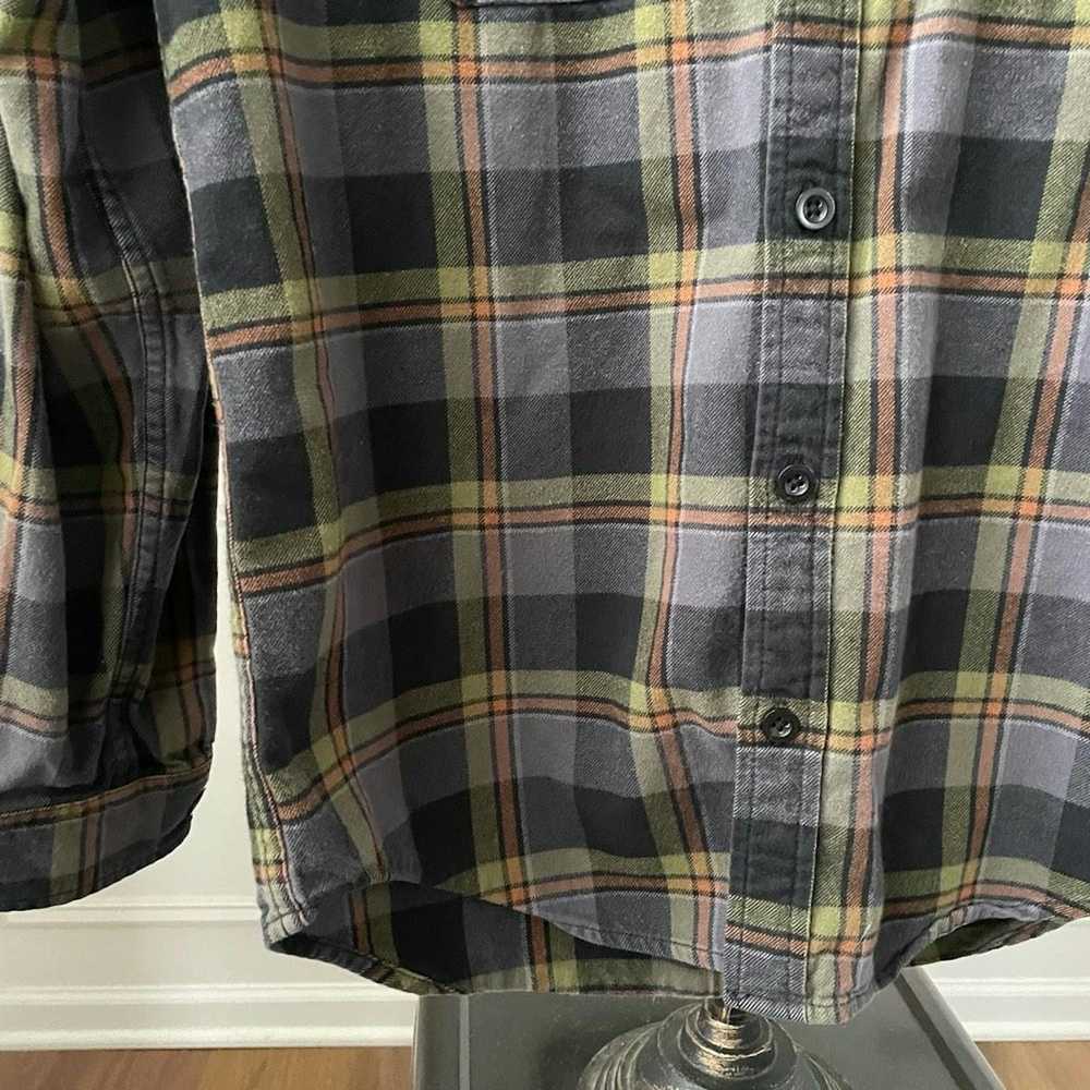 Burton Burton Plaid Flannel Button Up Shirt Cotto… - image 3