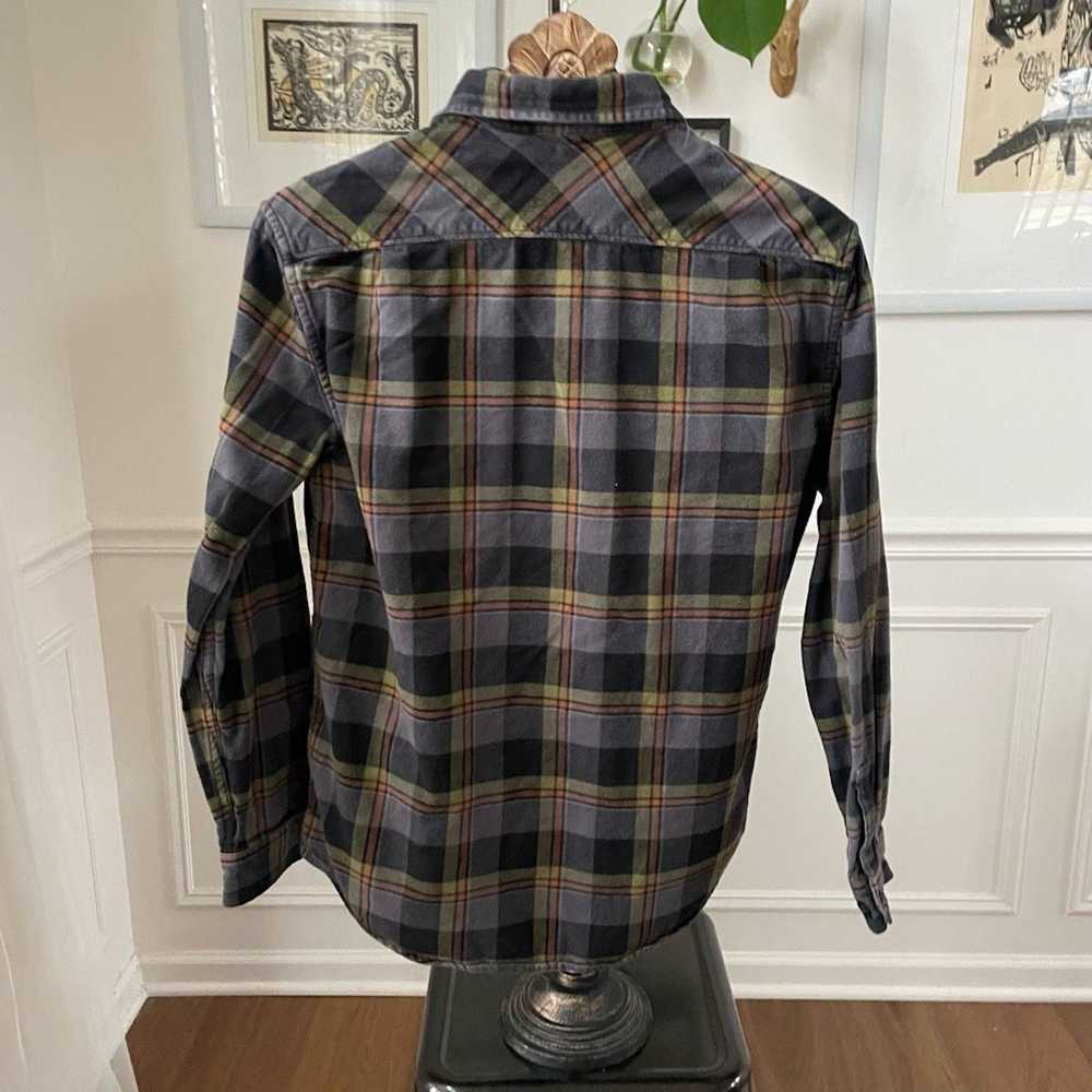 Burton Burton Plaid Flannel Button Up Shirt Cotto… - image 5