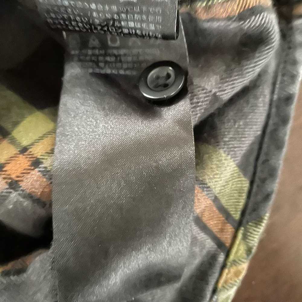 Burton Burton Plaid Flannel Button Up Shirt Cotto… - image 9