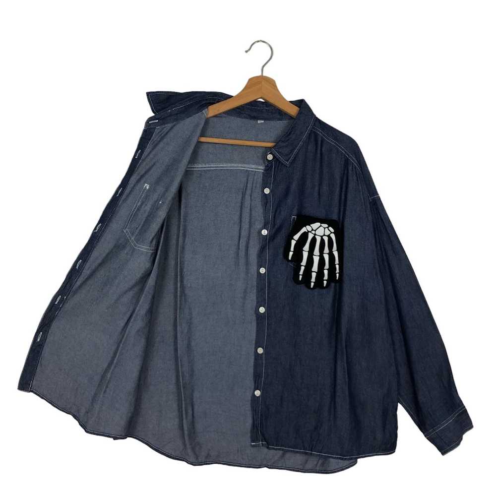 Denim Jacket × Japanese Brand VINTAGE DENIM SHIRT… - image 8