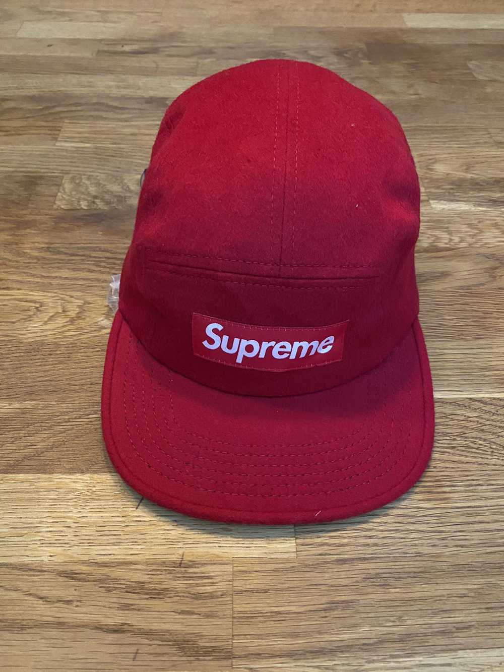 Supreme Supreme red camp cap - Gem