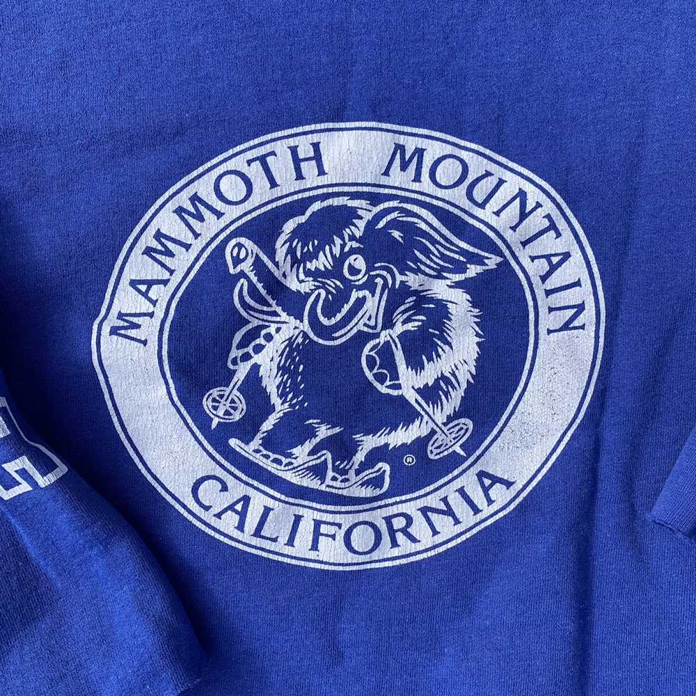 America × Vintage Vintage Raw Hem Mammoth Mountai… - image 5