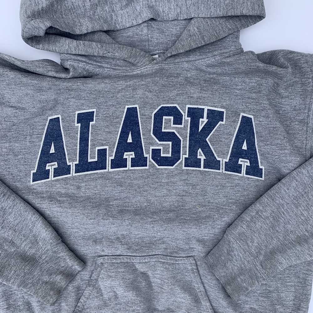 Gildan × Vintage Vintage Alaska Hoodie - image 2