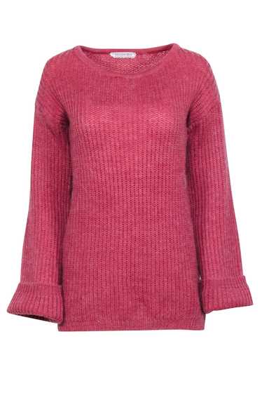 Christian Dior - Dark Pink Knit Crewneck Sweater S