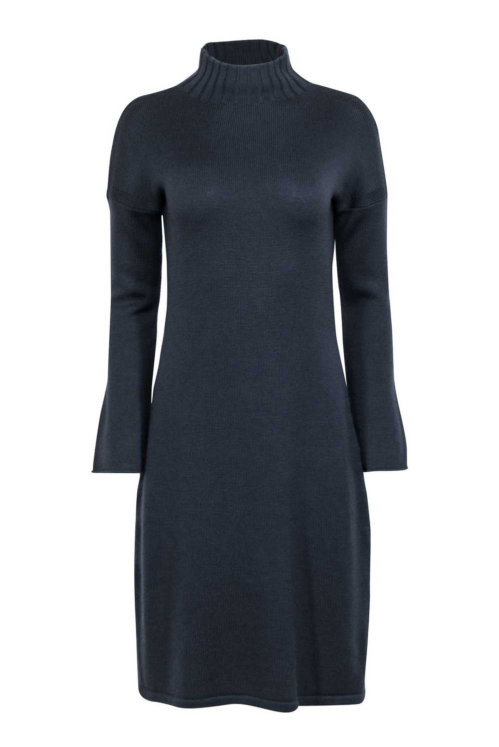 Max Mara - Grey Knit Sweater Dress Sz S - image 1