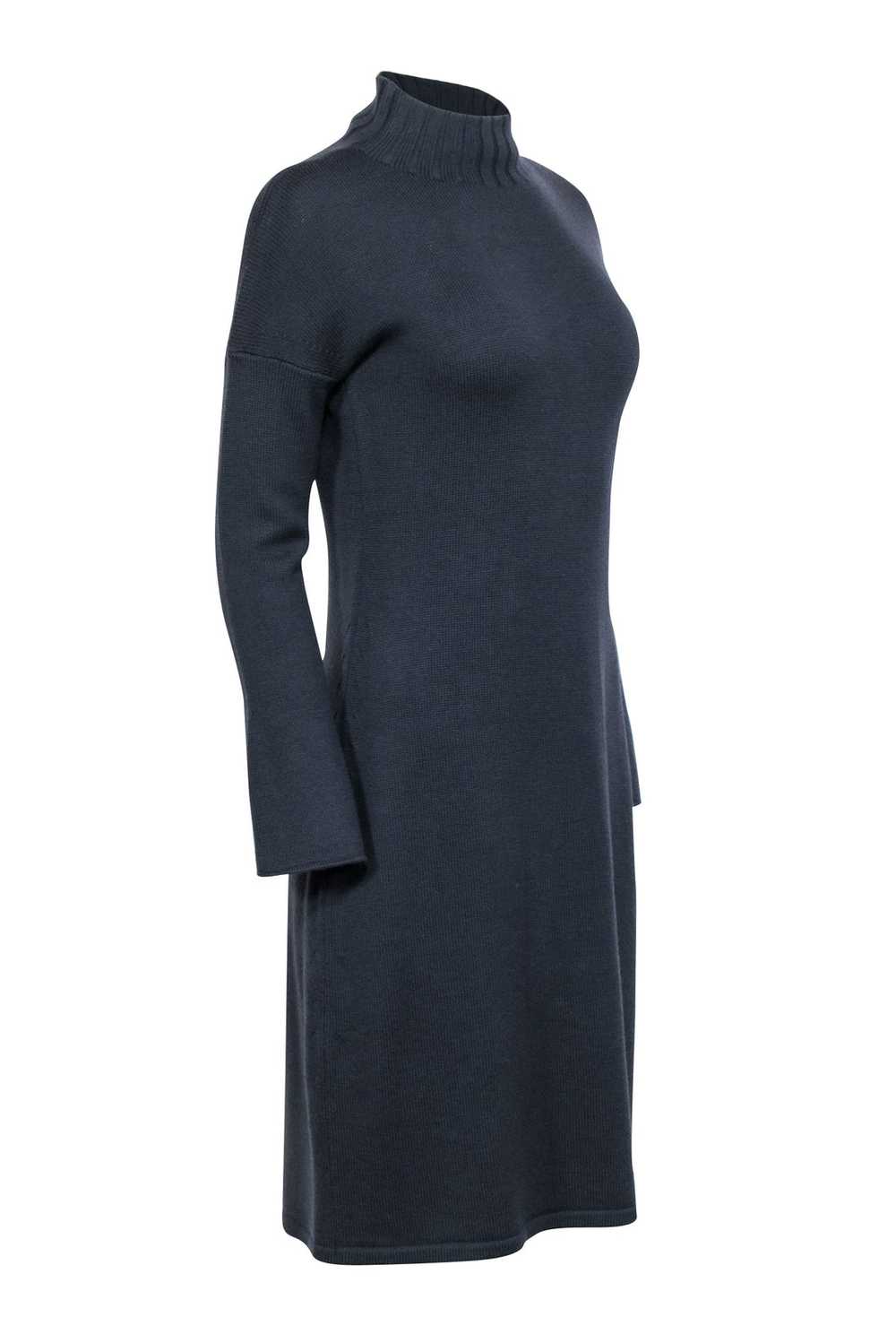 Max Mara - Grey Knit Sweater Dress Sz S - image 2