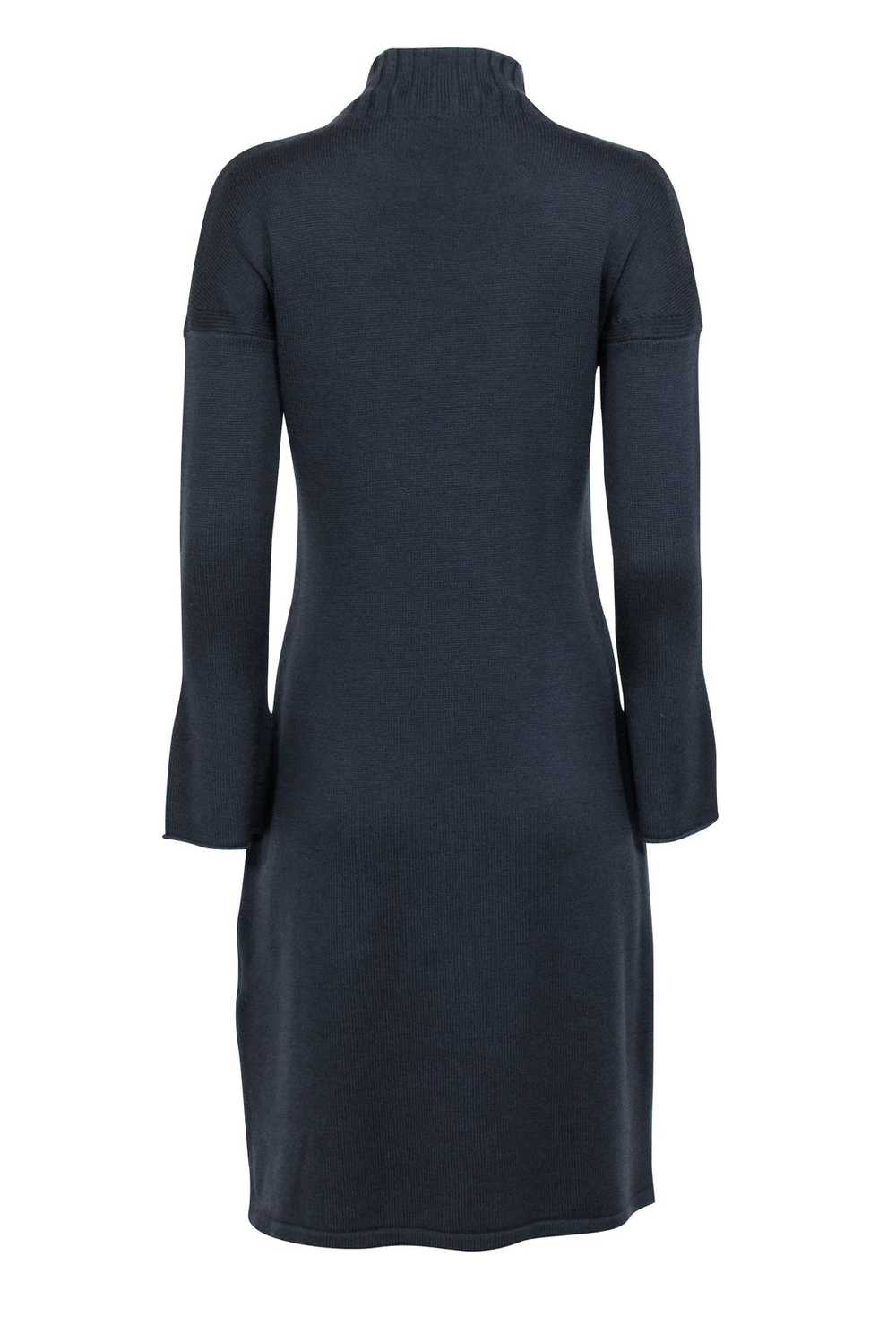 Max Mara - Grey Knit Sweater Dress Sz S - image 3