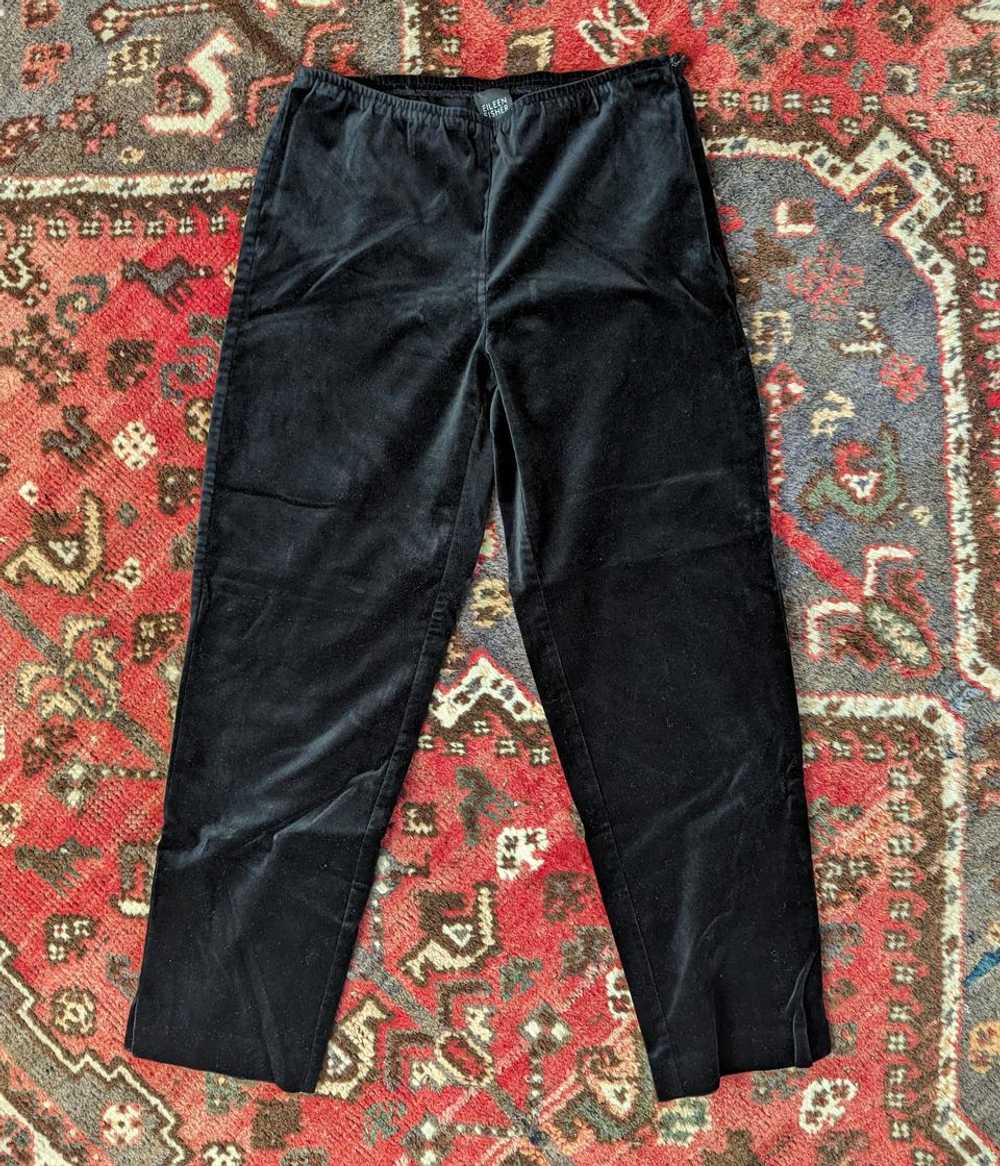 EILEEN FISHER Vintage Velvet Pants (S) | Used,… - image 2