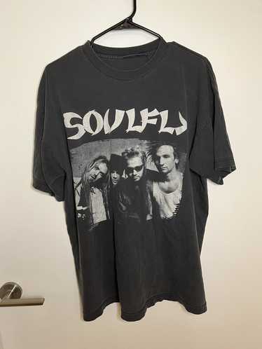 Band Tees × Vintage Soulfly vintage 90’s tee