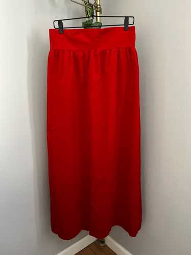 Unknown Handmade Long Velvet Skirt (One Size) |…
