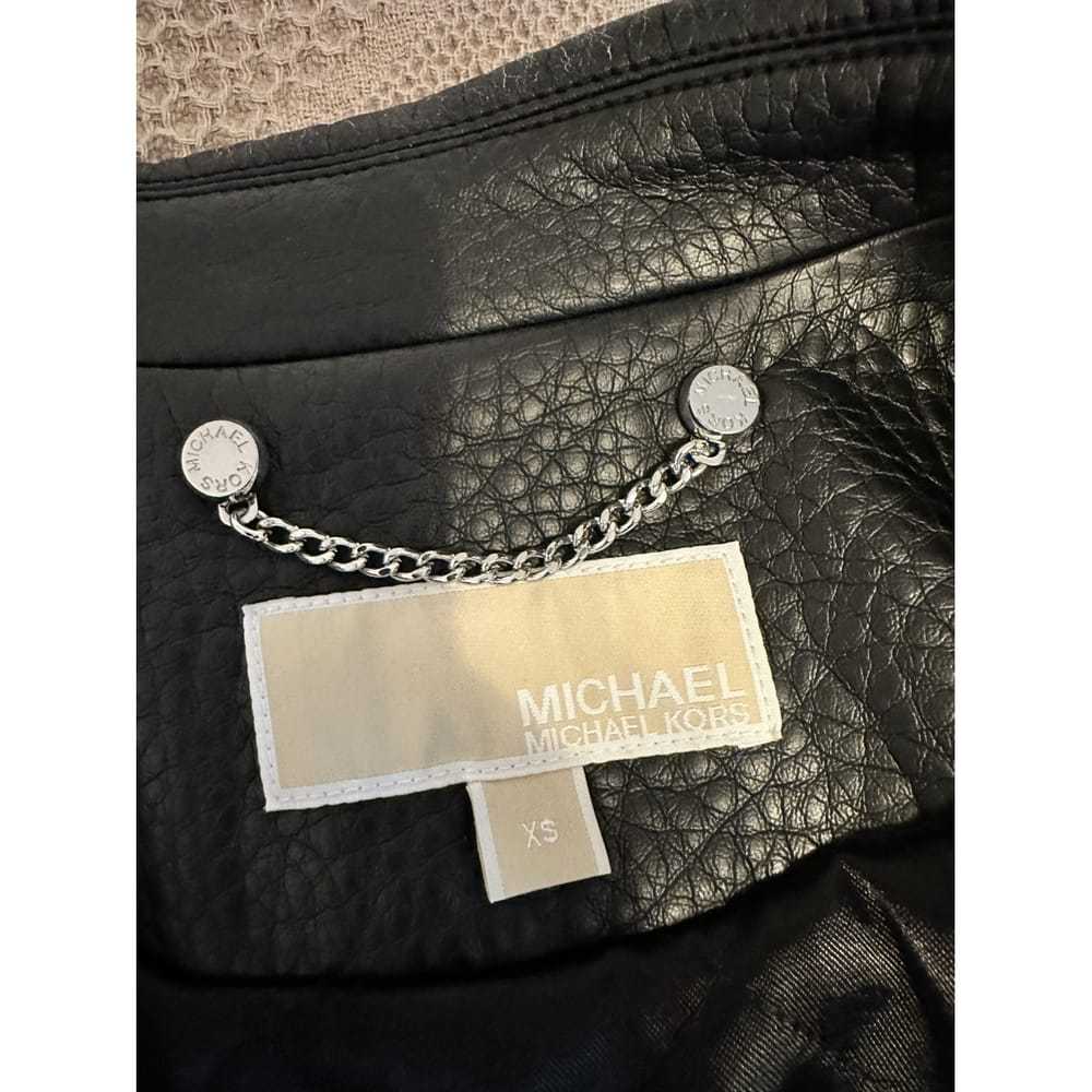 Michael Kors Vegan leather jacket - image 5