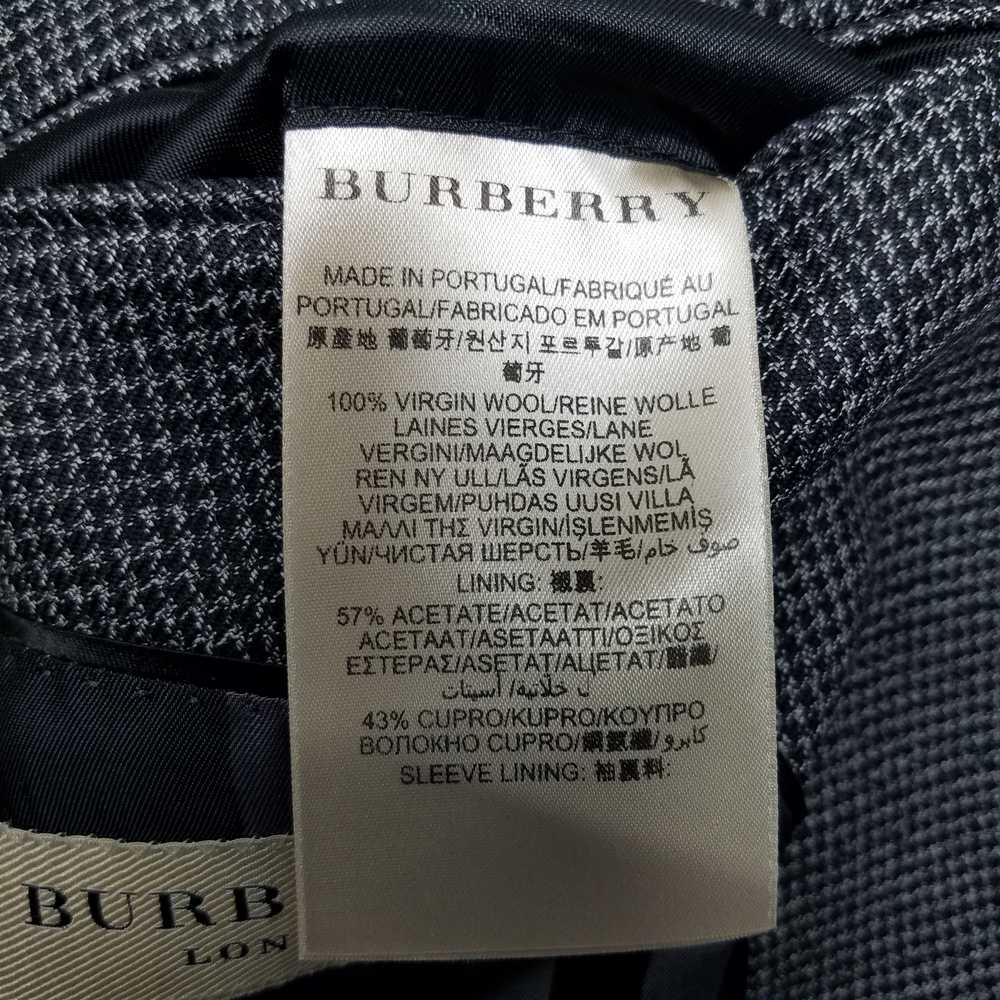 AUTHENTICATED MENS BURBERRY LONDON VIRGIN WOOL BL… - image 7