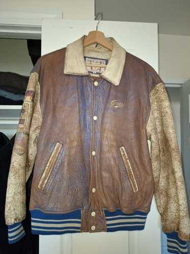 Vintage guess varsity leather - Gem