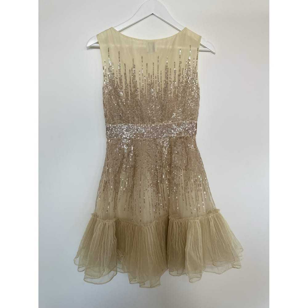 Red Valentino Garavani Glitter mid-length dress - image 4