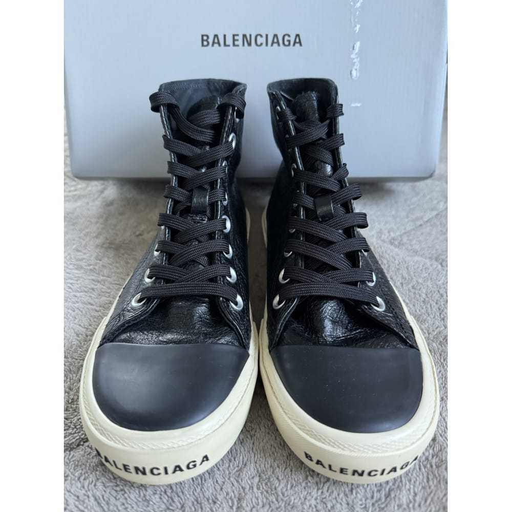 Balenciaga Paris leather trainers - image 7