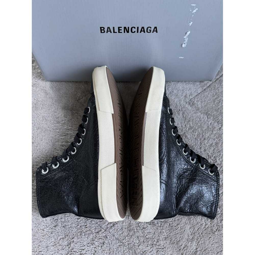 Balenciaga Paris leather trainers - image 8