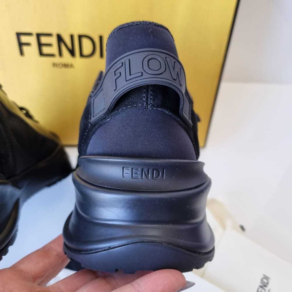 Fendi Cloth high trainers - image 2