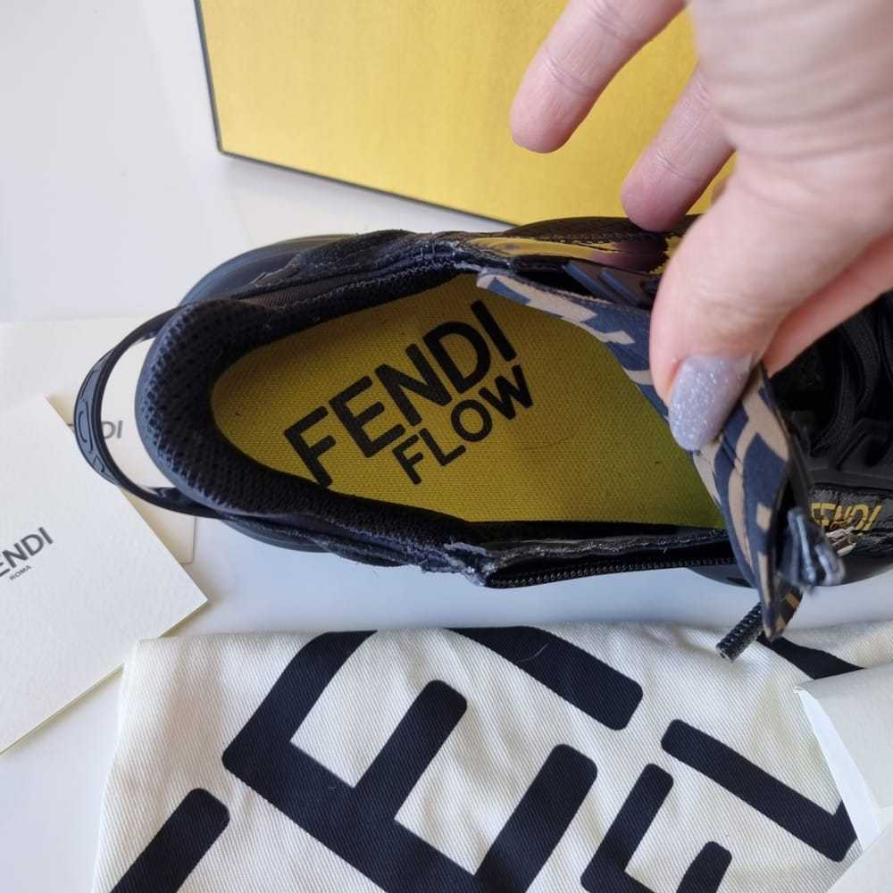 Fendi Cloth high trainers - image 4