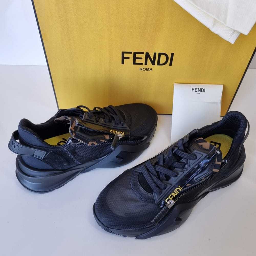 Fendi Cloth high trainers - image 7