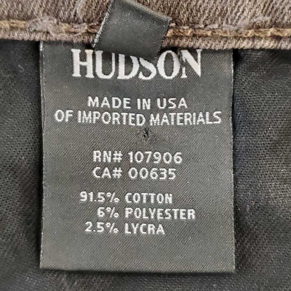 Hudson Women Brown Jeans Sz 26 - image 4