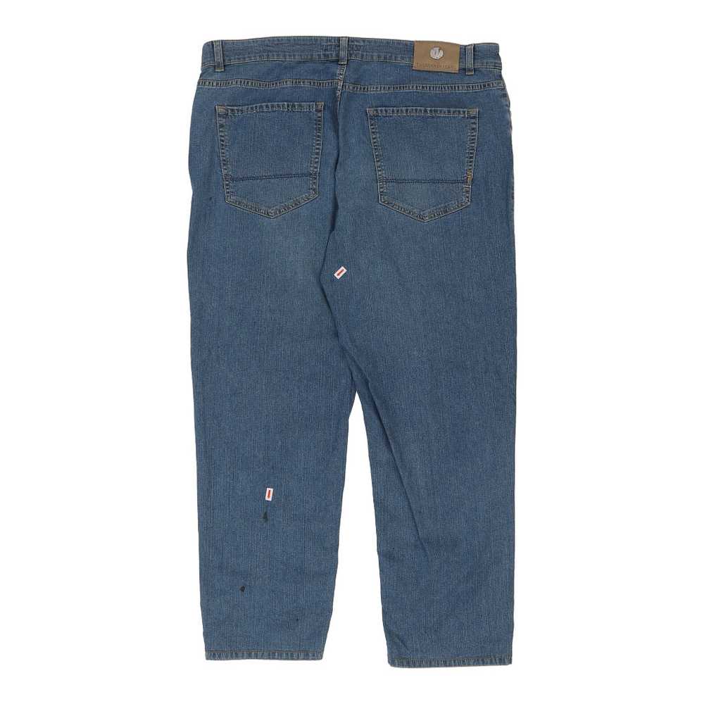 Trussardi Jeans - 40W 29L Blue Cotton - image 4