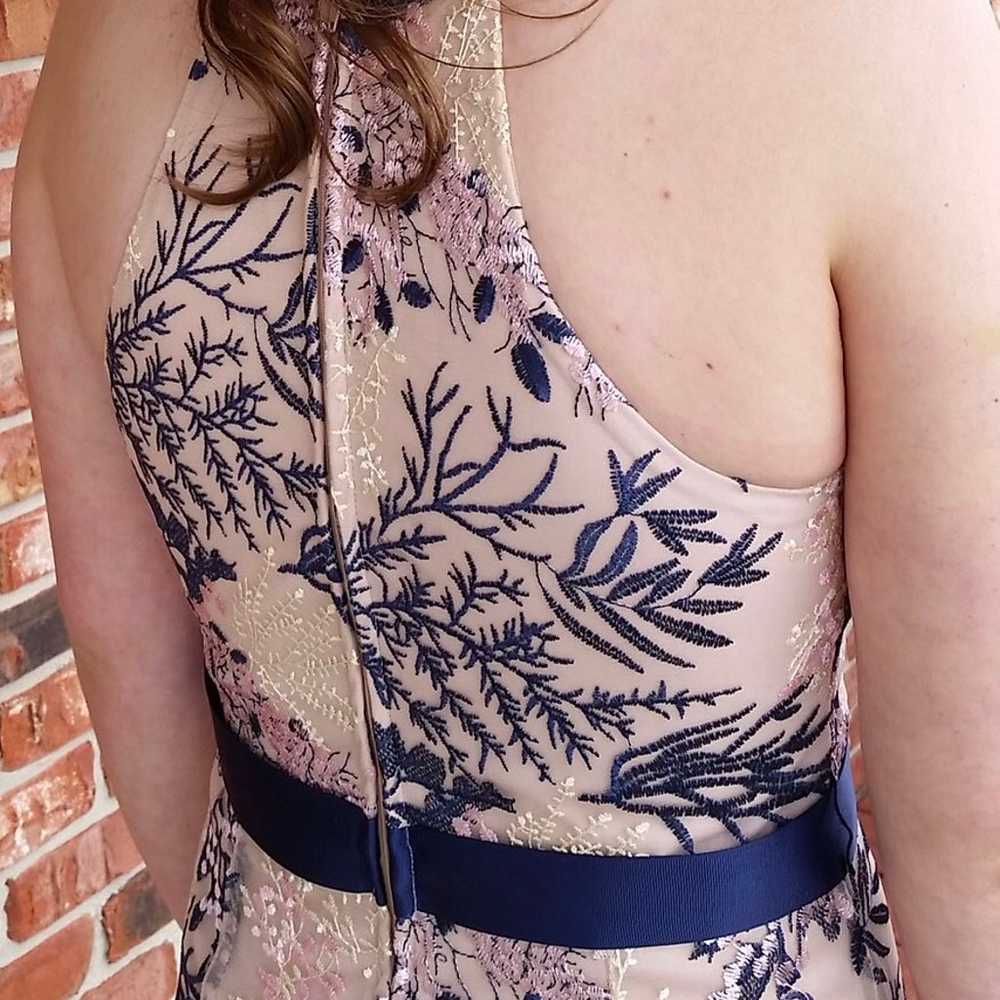 Floral Embroidery Prom Dress - image 10