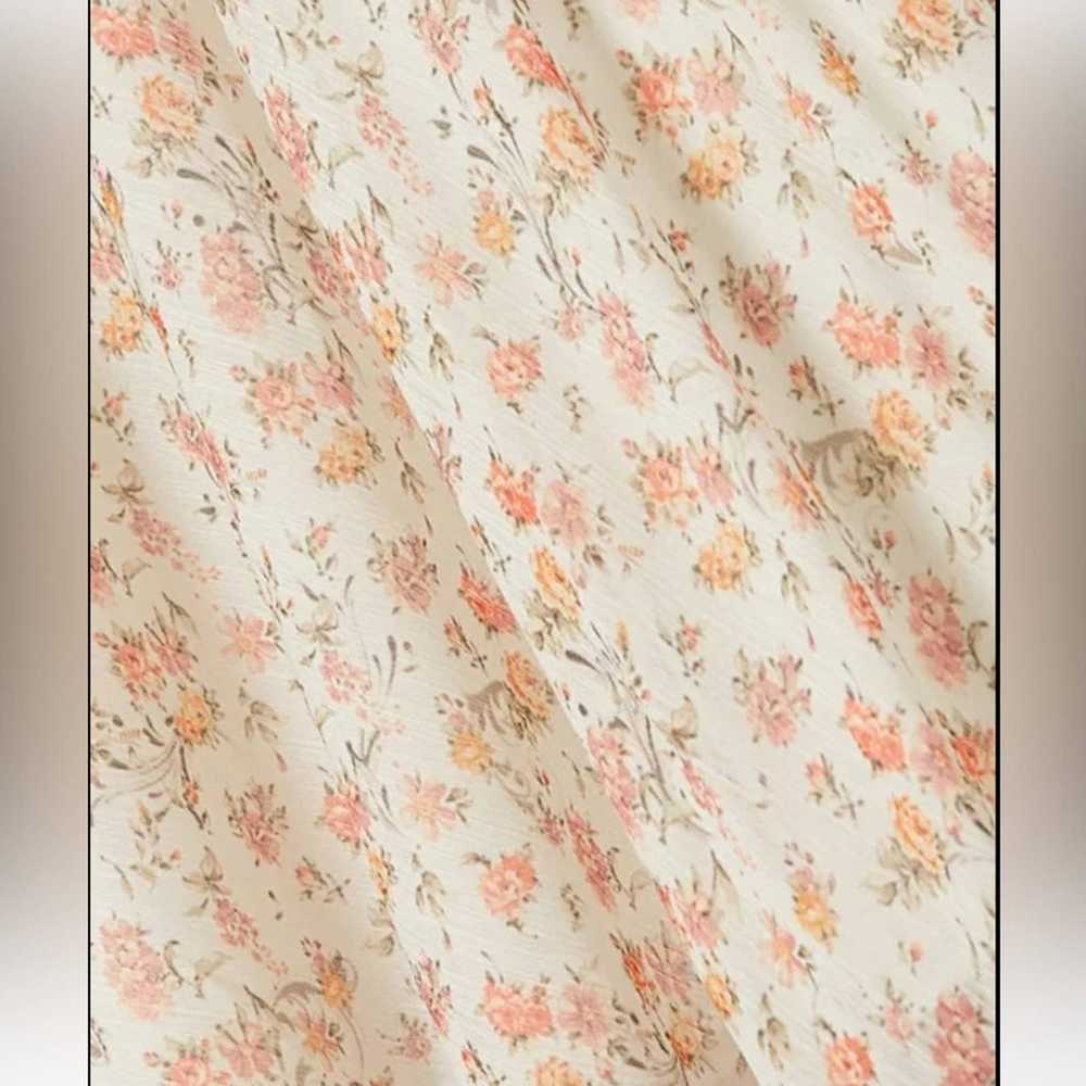 LUG VON SIGA Madison Shirred Floral-print Crepe D… - image 4