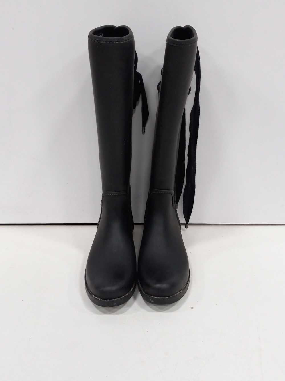 Coach Women's Black Boots Size 8B - image 1