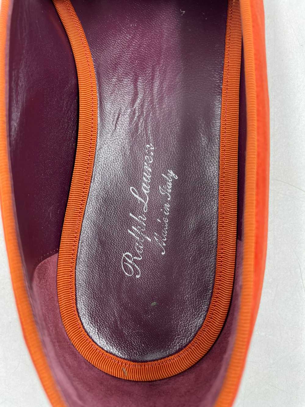 Authentic Ralph Lauren Chad Orange Embroidered Lo… - image 8