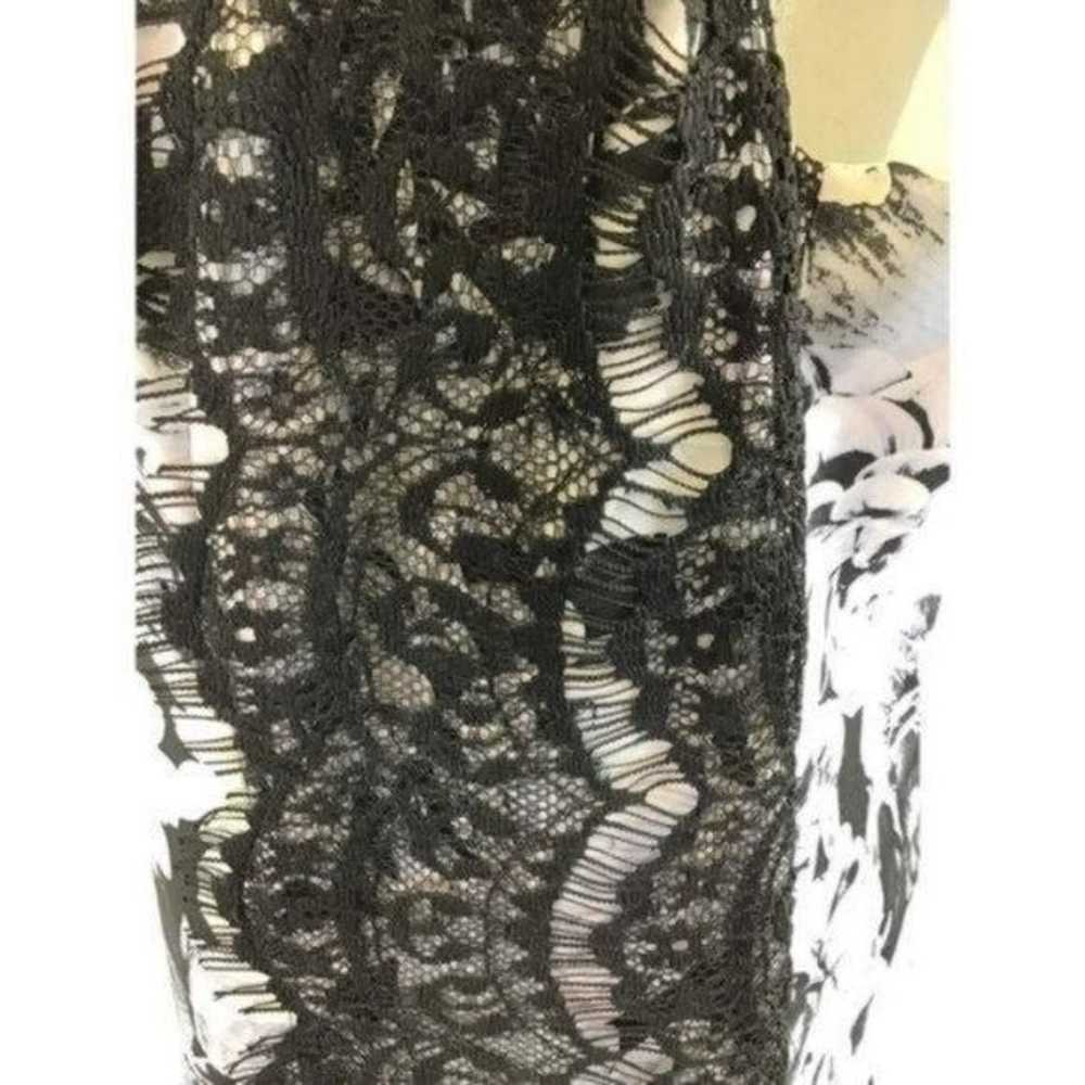 Saks Fifth Floral Lace Body Con size 14 - image 8