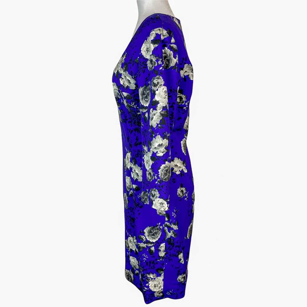 Prabal Gurung Blue Floral Dress - image 6