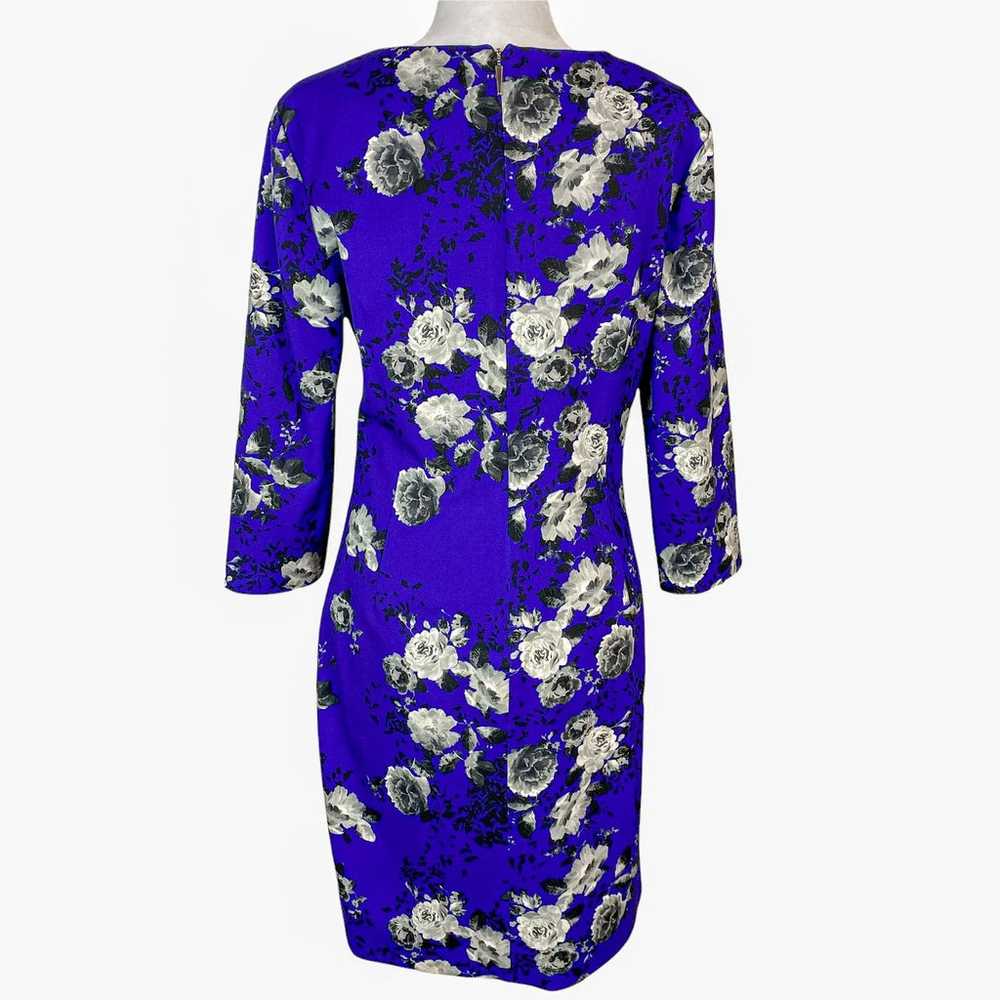 Prabal Gurung Blue Floral Dress - image 7