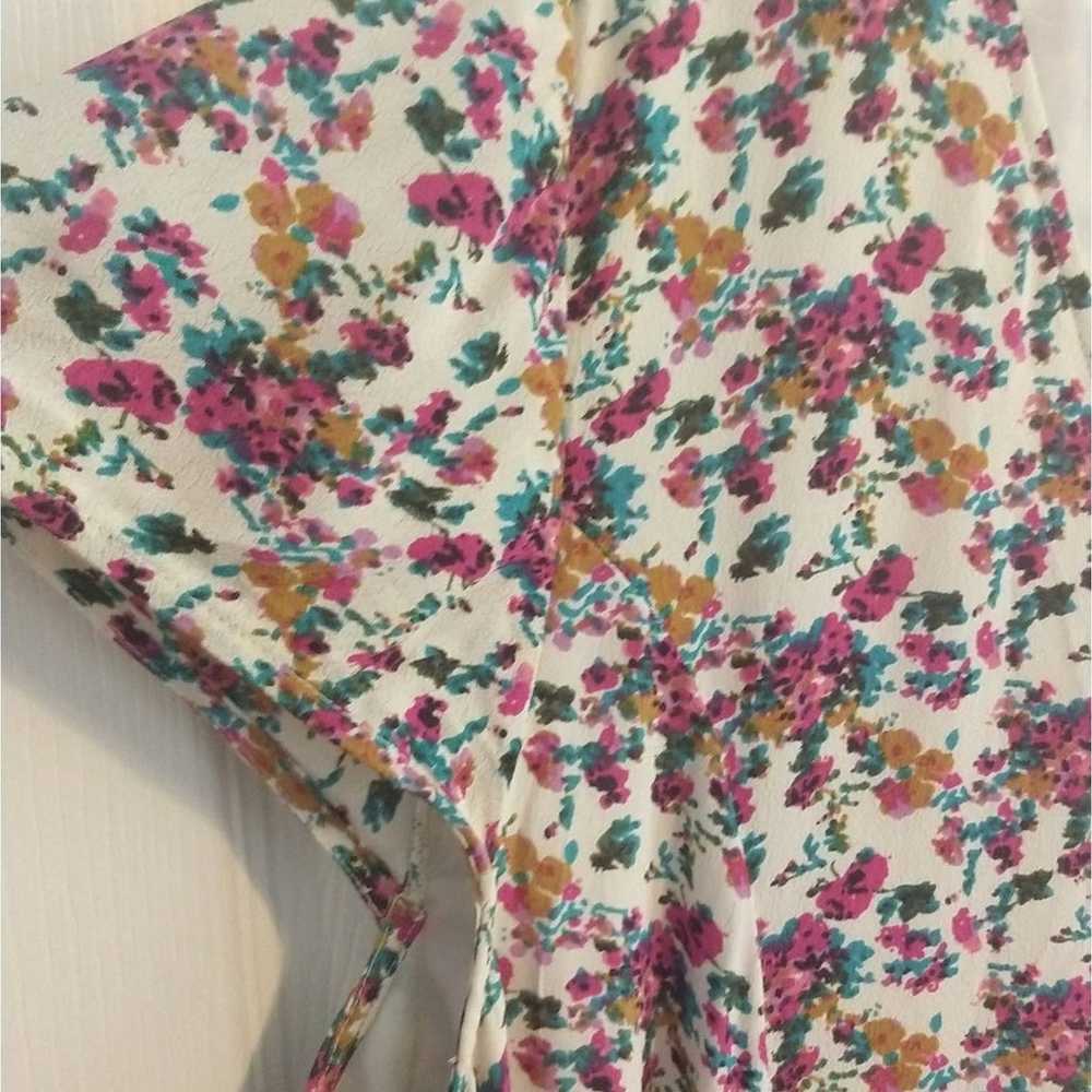 Garnet Hill Summer Day Babydoll Dress in Floral S… - image 3