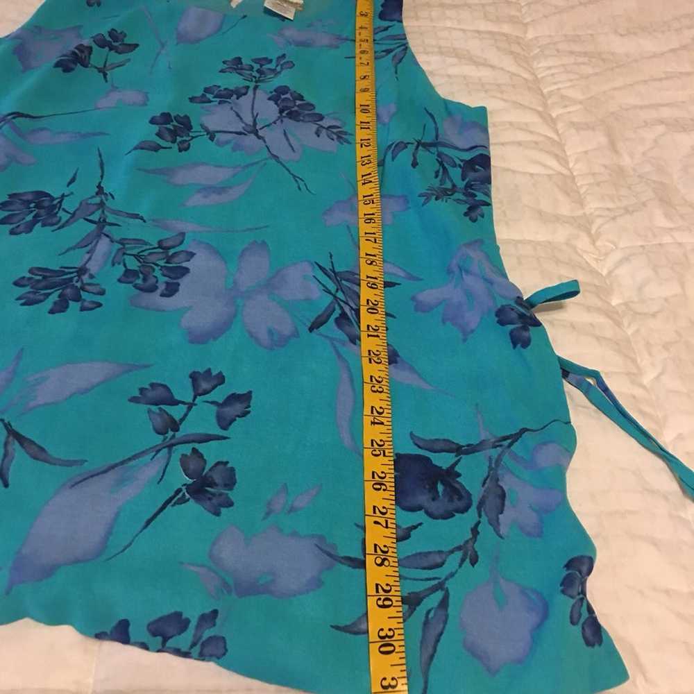 Turquoise & Lavender 2-piece Dress - image 3