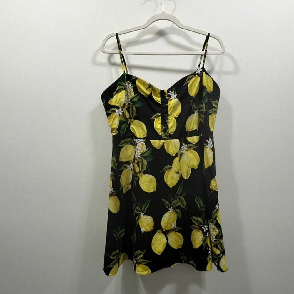 L’ACADEMIE Black Lemon The Harlow Mini Dress - image 6