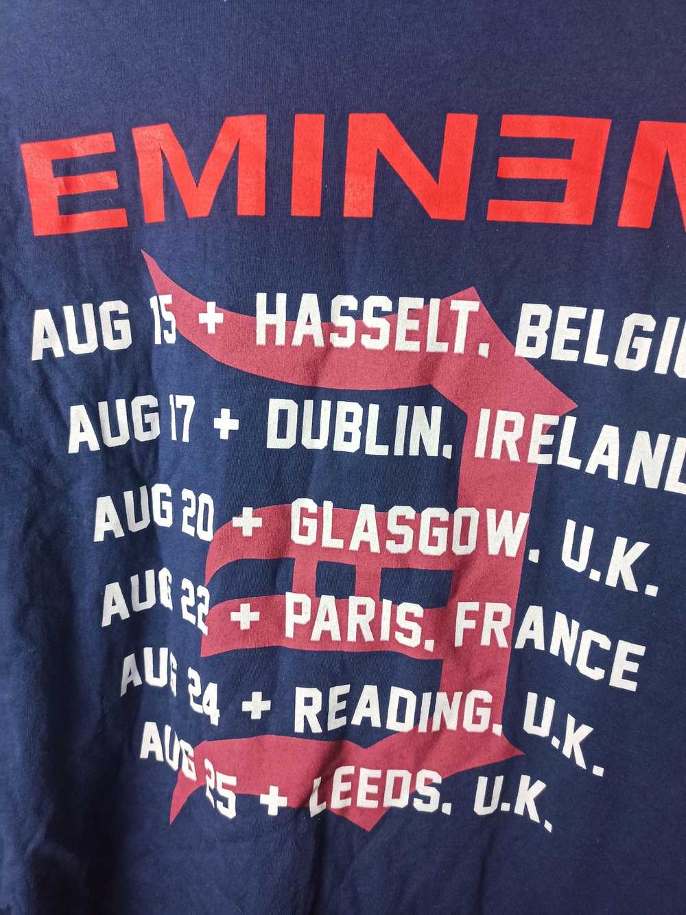 Band Tees × Rap Tees × Vintage Vintage Eminem Eur… - image 3