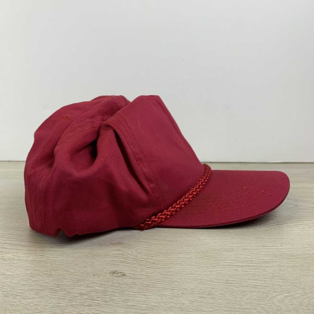Other Red Baseball Hat Adjustable Red Hat Adult O… - image 8