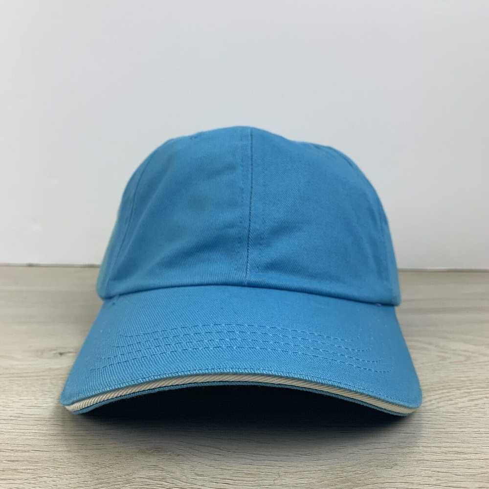 Other Plain Light Blue Hat Adjustable Blue Hat Ad… - image 2