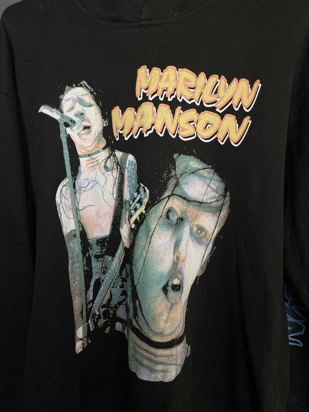 Marilyn Manson × Rock Tees × Vintage Vintage Mari… - image 3