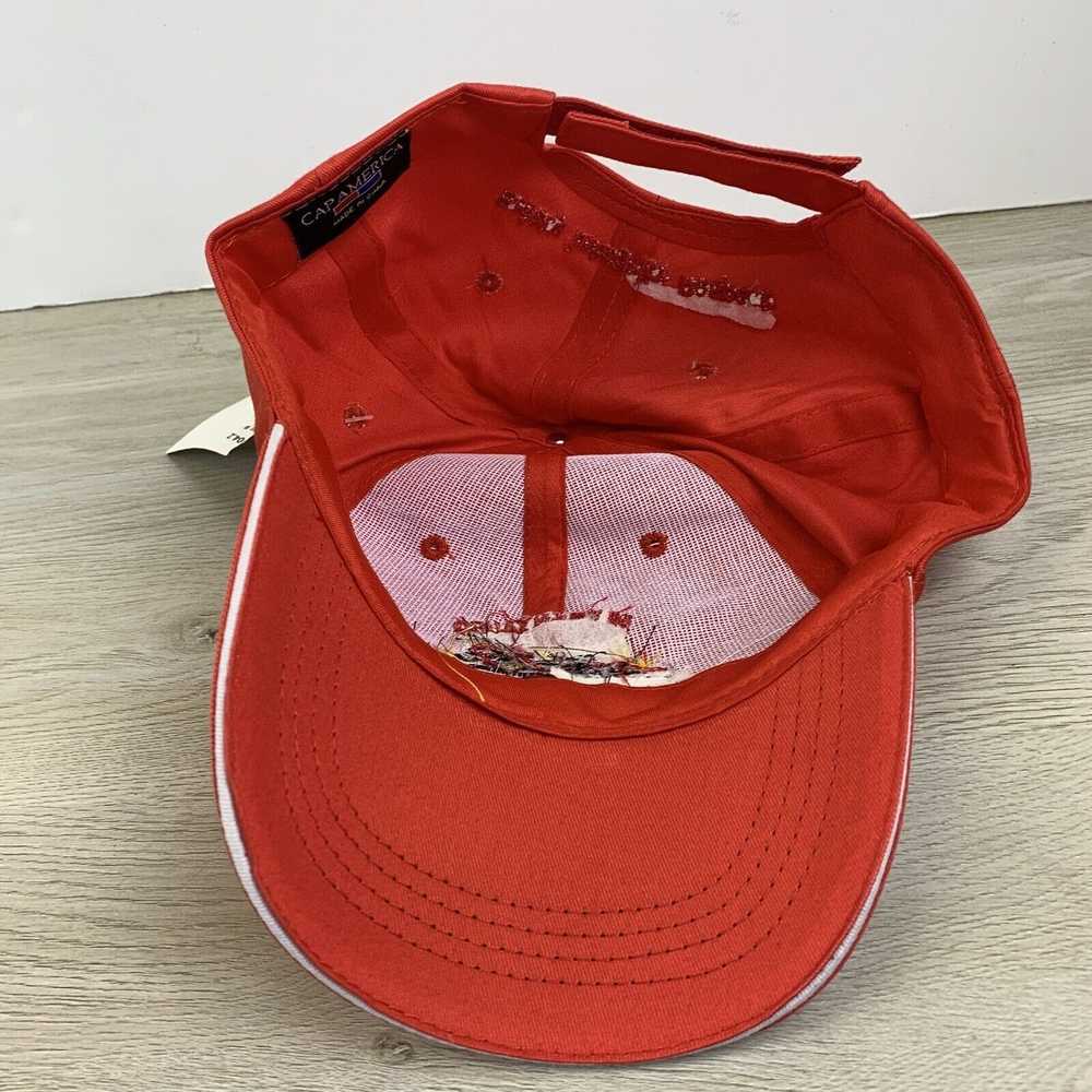 Other MV Genyauad Hat Adjustable Red Hat Adult OS… - image 5